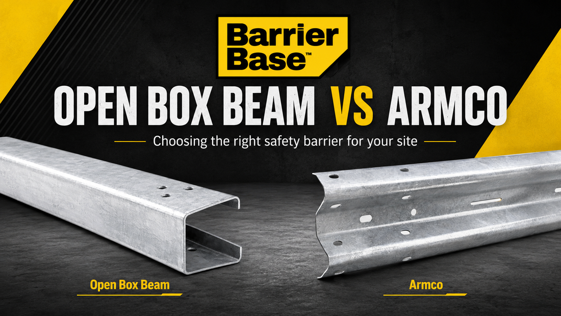 Open Box Beam vs Armco: Choosing the Right Safety Barrier for Your Site