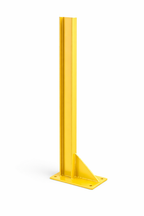 1100mm Heavy Duty Bolt Down RSJ Post - Galvanised Steel or Yellow
