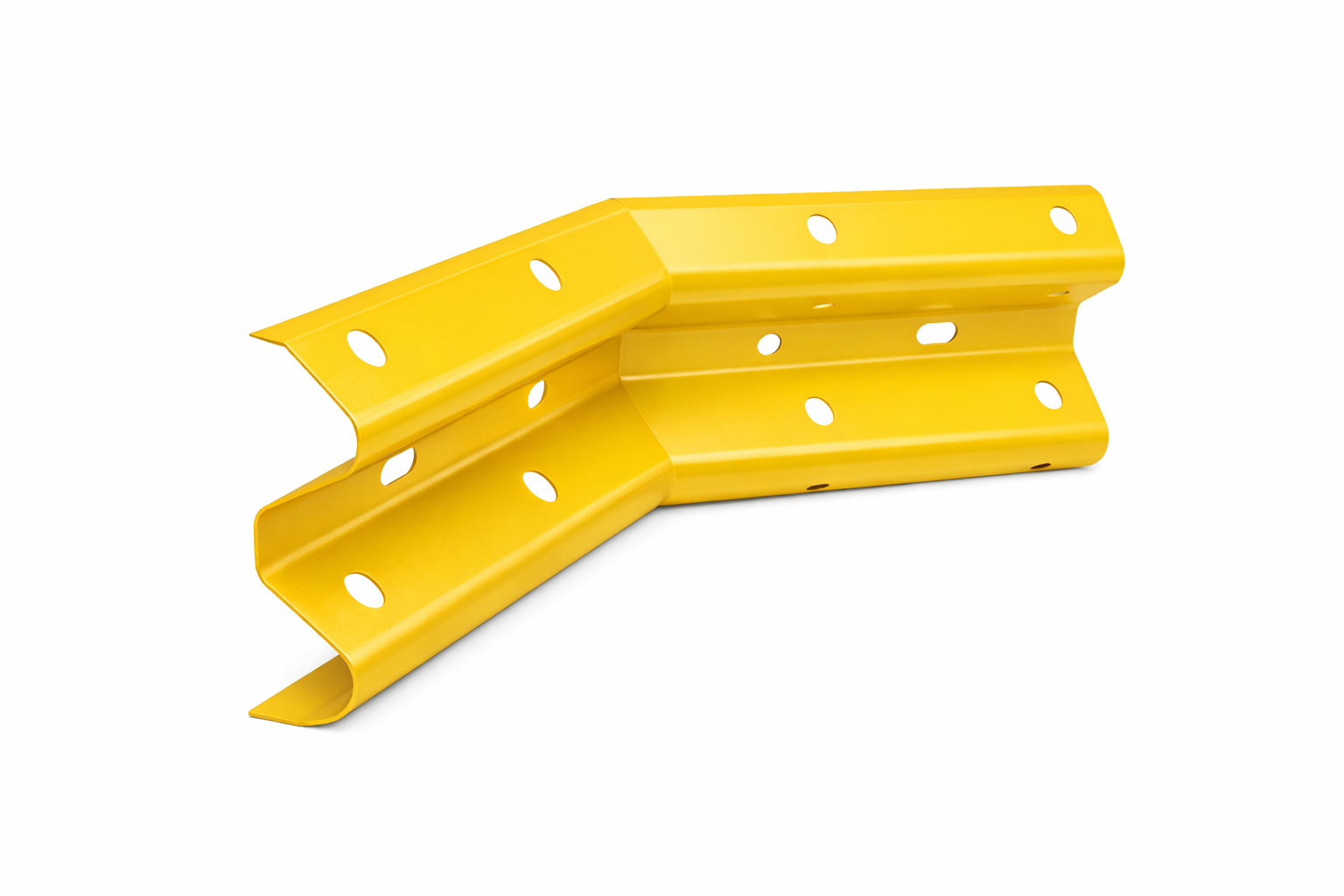 Armco 135 Degree (45 Degree) Internal Corner - Galvanised Steel or Safety Yellow
