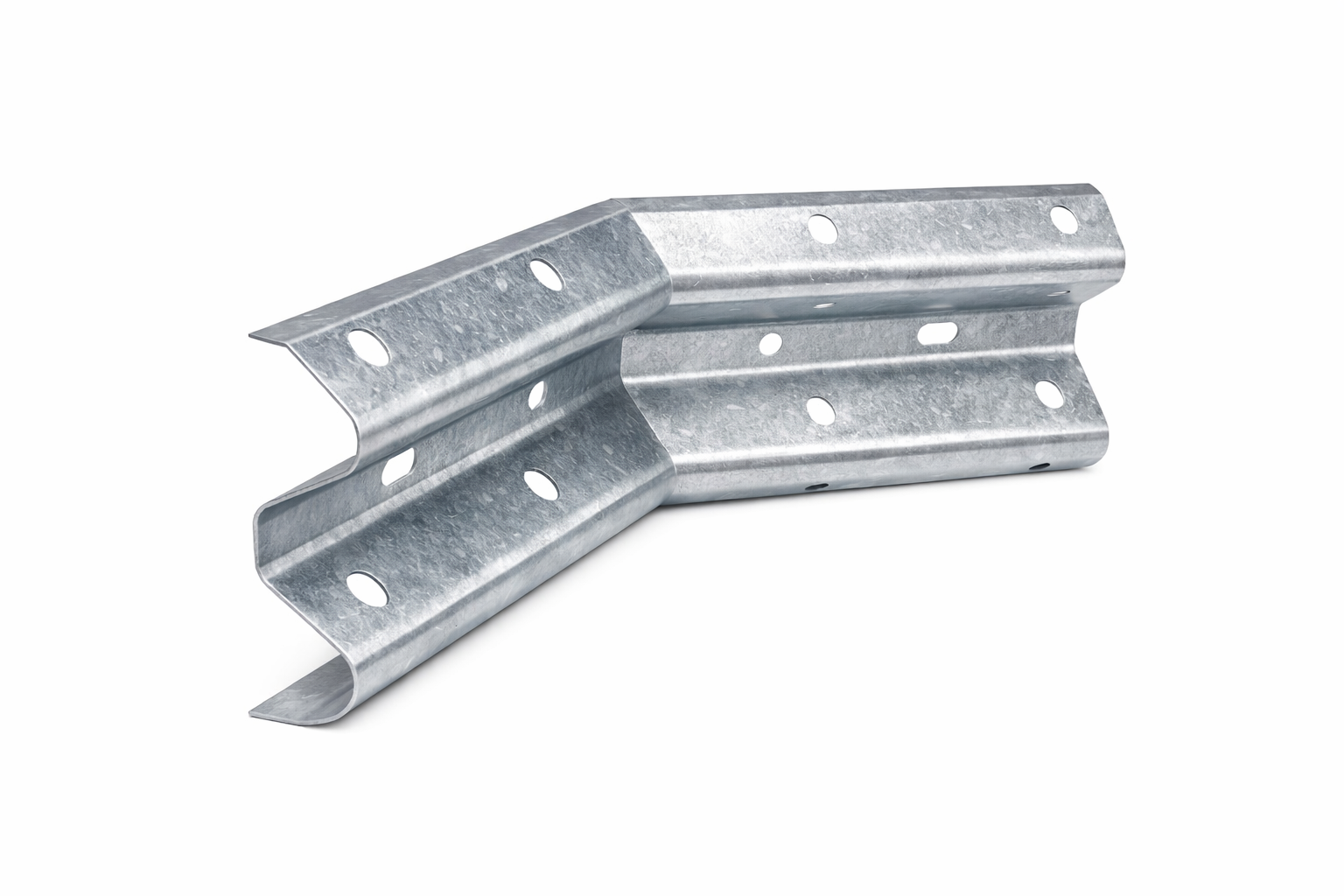 Armco 135 Degree (45 Degree) Internal Corner - Galvanised Steel or Safety Yellow