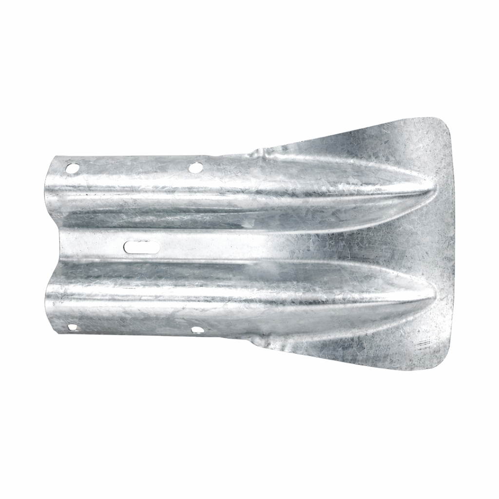 ARMCO Fishtail Terminal End – Galvanised or Safety Yellow (RAL1007)