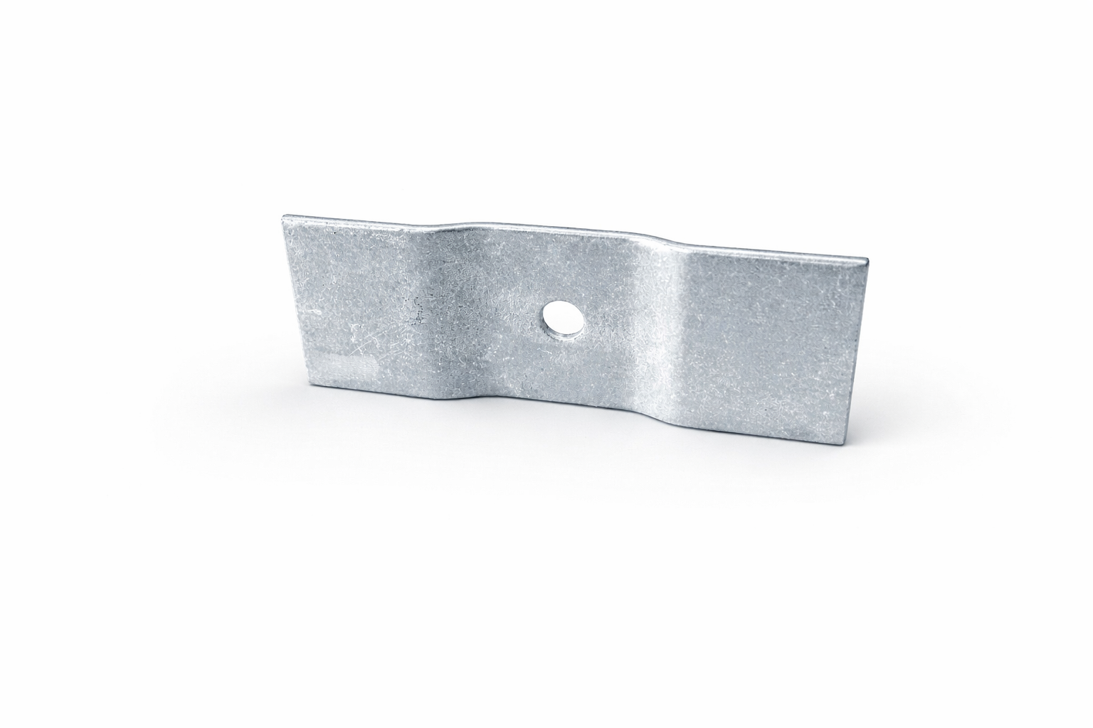 Open Box Beam (OBB) Post Clamp Plate - Galvanised Steel