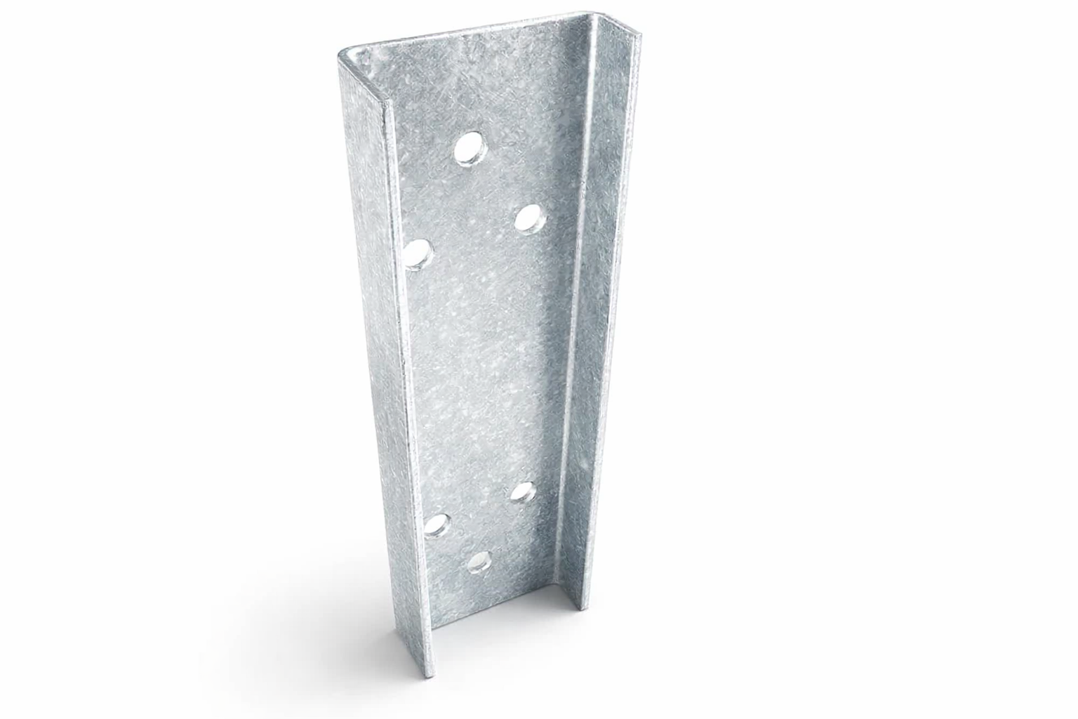 Open Box Beam (OBB) Connector Plate - Galvanised Steel